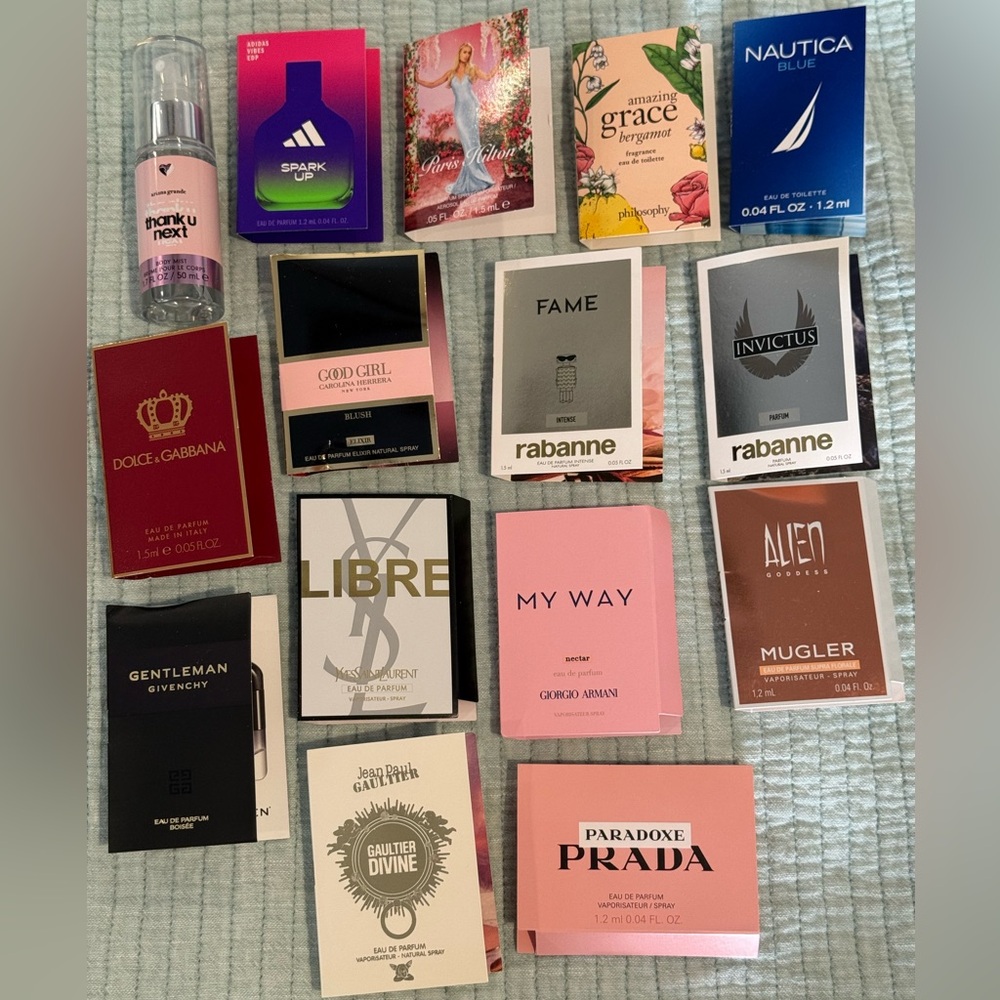 Assorted Fragrance Sample Set